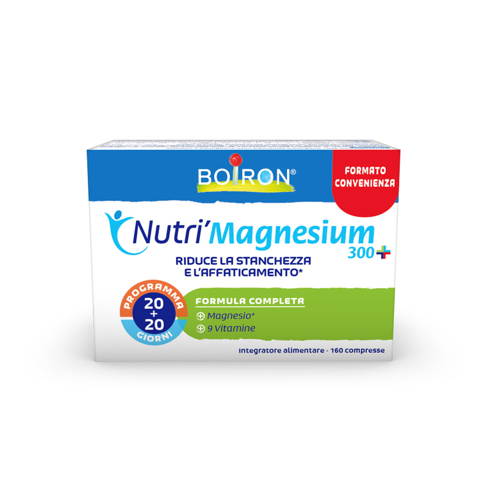 Boiron Nutri'Magnesium 300+ con 160 compresse