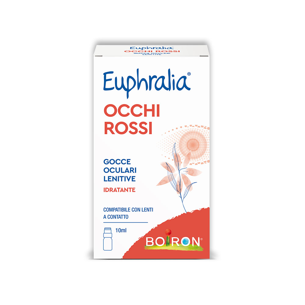 Euphralia Occhi Rossi Gocce oculari lenitive Flacone da 10 ml