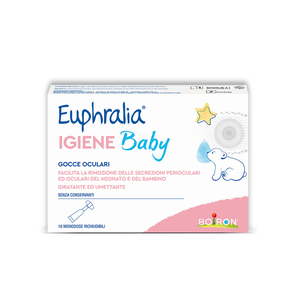 Boiron Euphralia Igiene Baby Gocce oculari 10 monodose da 0.5 ml