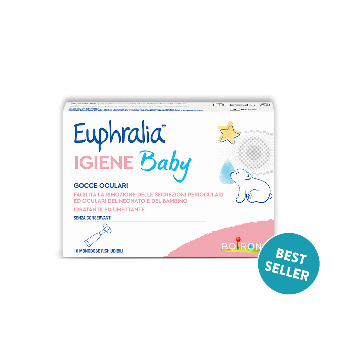 Euphralia Igiene Baby Gocce oculari 10 monodose da 0.5 ml